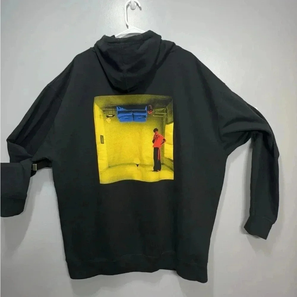 Harry’s House Harry Styles Black Long Sleeve Hoodie Sweatshirt Pullover 2XL
